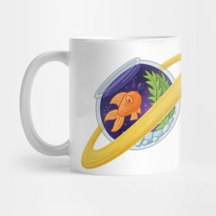 Galactic Goldfish Mug